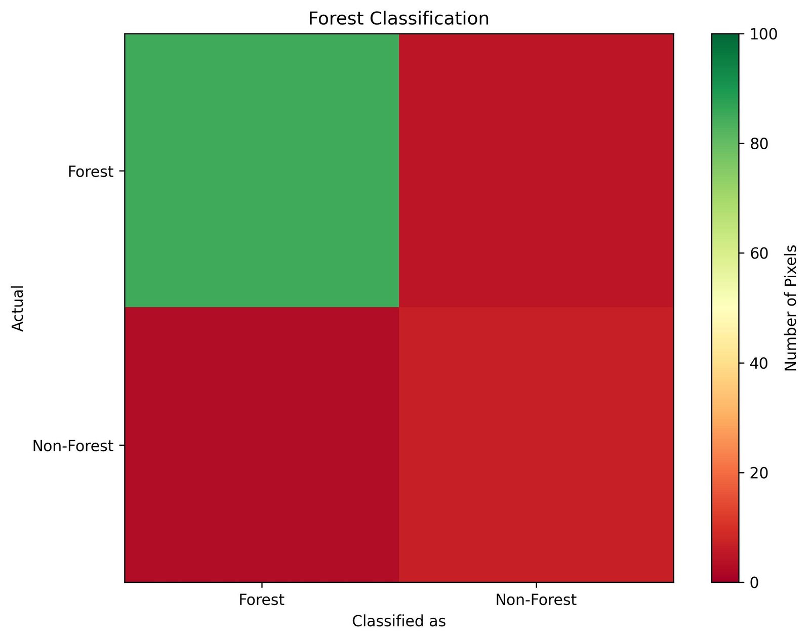 Binary Classification Confusion Matrix